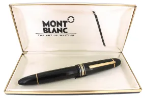 1990 MONTBLANC MEISTERSTUCK N°149 WEST GERMANY 18K NIB FOUNTAIN PEN RESTORED