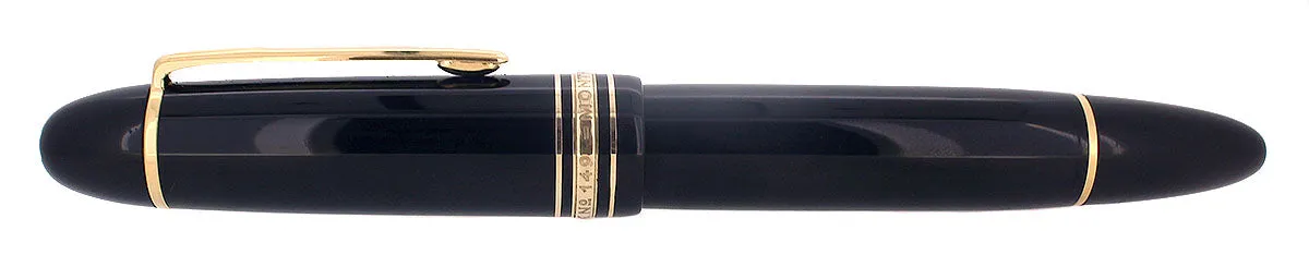 1990 MONTBLANC MEISTERSTUCK N°149 WEST GERMANY 18K NIB FOUNTAIN PEN RESTORED