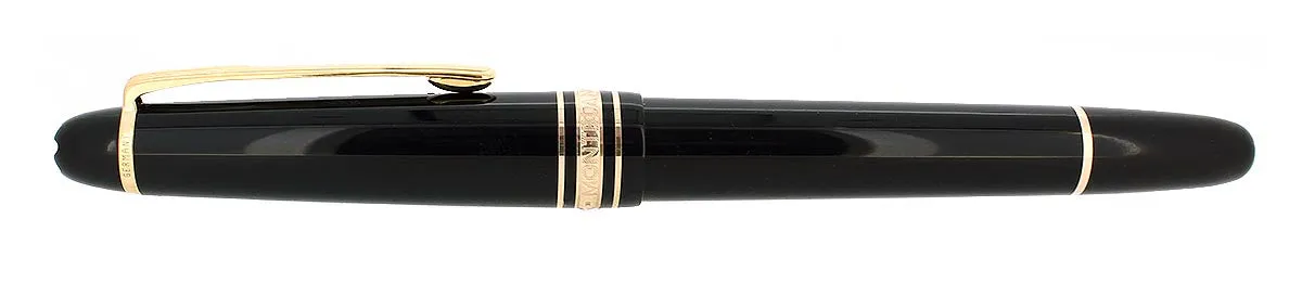 2001 MONTBLANC CHOPIN MEISTERSTUCK EXTRA FINE NIB FOUNTAIN PEN MINT