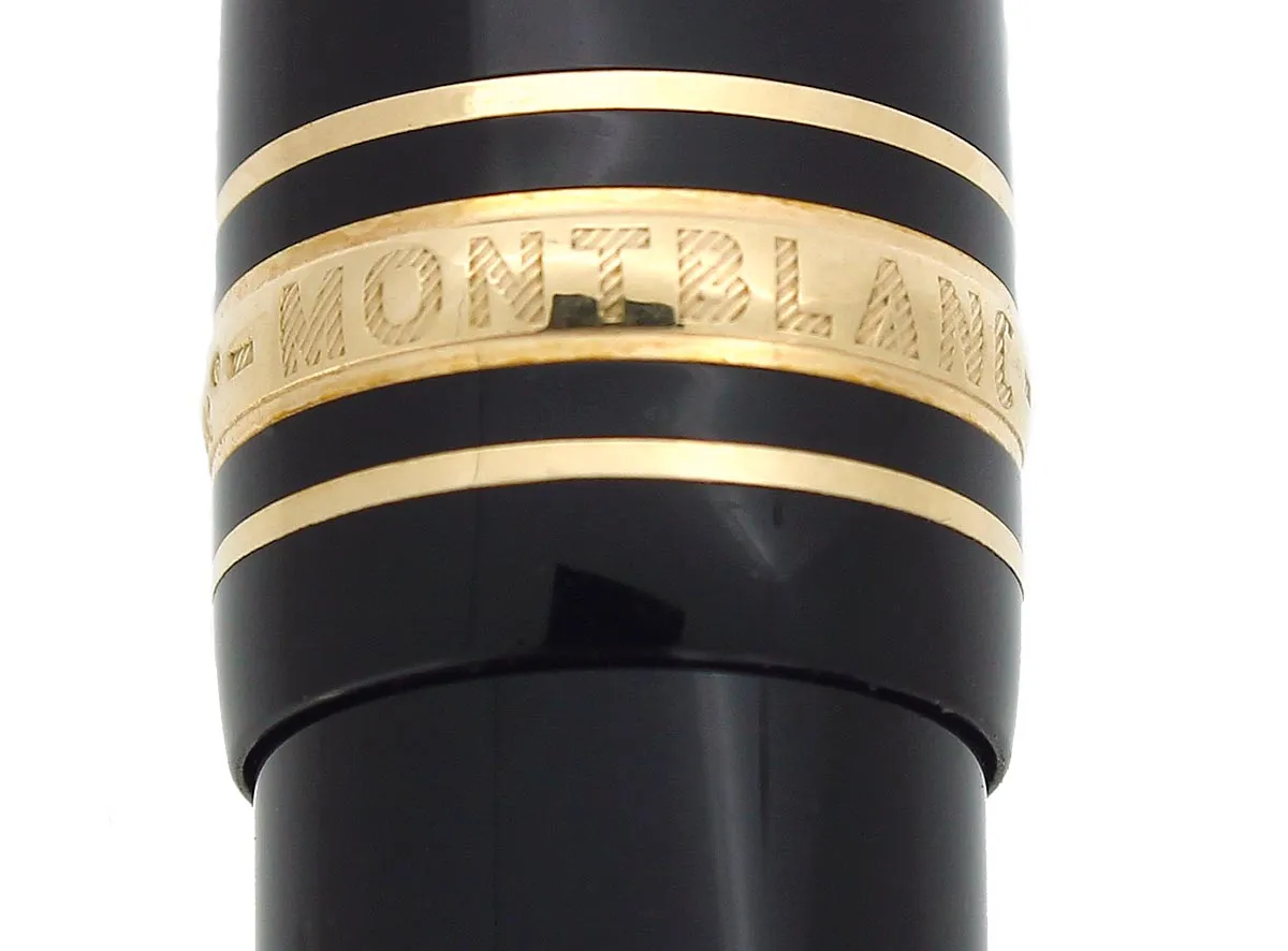 2004 MONTBLANC MEISTERSTUCK N°145 GOLD TRIM CLASSIQUE MEDIUM NIB FOUNTAIN PEN MINT