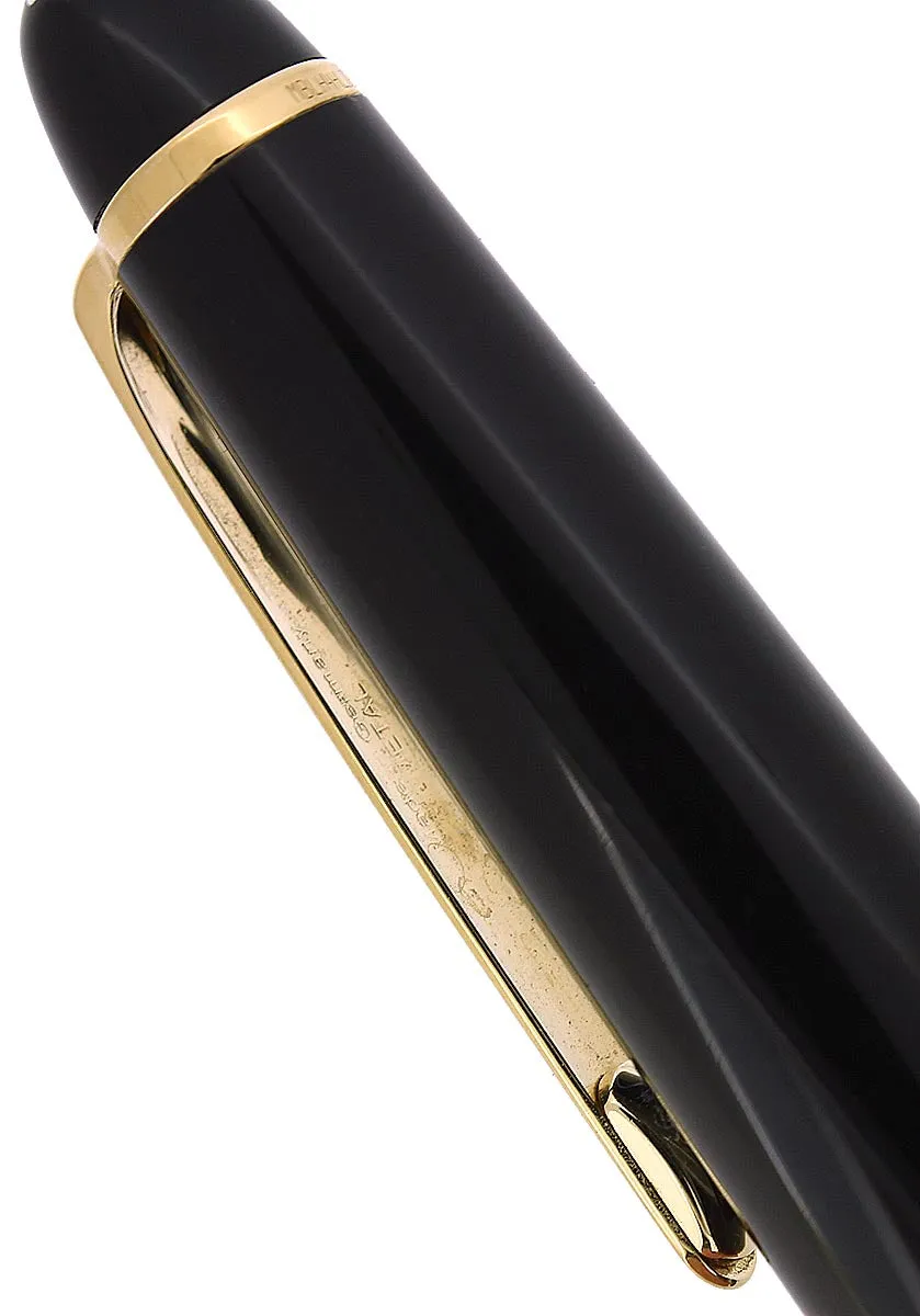 2022 MONTBLANC MEISTERSTUCK N°145 GOLD TRIM CLASSIQUE MEDIUM NIB FOUNTAIN PEN MINT