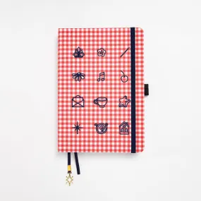 2025 Doodle Planner: Picnic Gingham