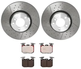 Brembo Disc Brake Pad and Rotor Kits KT00032