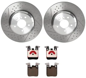 Brembo Disc Brake Pad and Rotor Kits KT00375