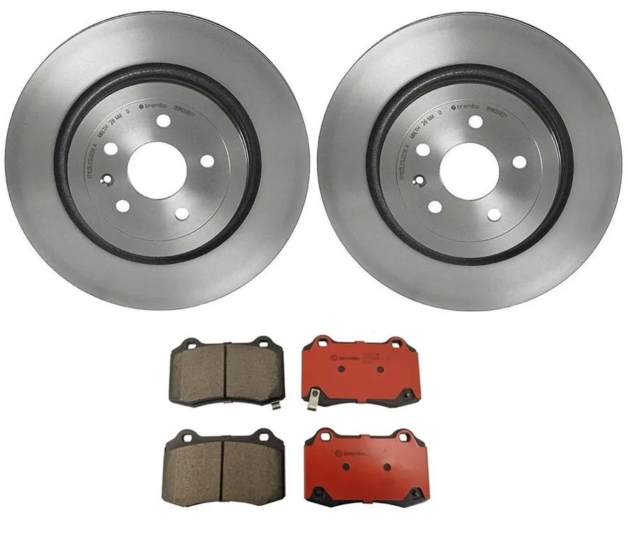 Brembo Disc Brake Pad and Rotor Kits KT00410