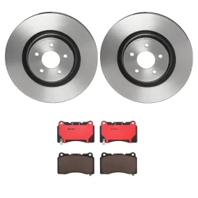 Brembo Disc Brake Pad and Rotor Kits KT00633