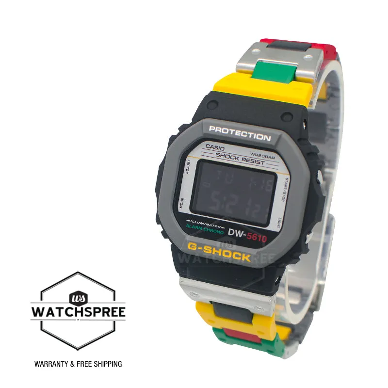 Casio G-Shock DW-5600 Lineup Mix Tape Series Watch DW5610MT-1D DW-5610MT-1D DW-5610MT-1