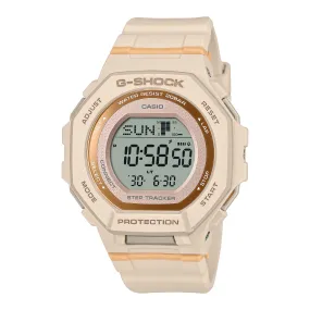 Casio G-Shock for Ladies' GMD-B300 Lineup G-SQUAD Bluetooth¶ôÇï¶ô¶÷ Dual Time Bio-Based Matte Beige Resin Band Watch GMDB300-4D GMD-B300-4D GMD-B300-4