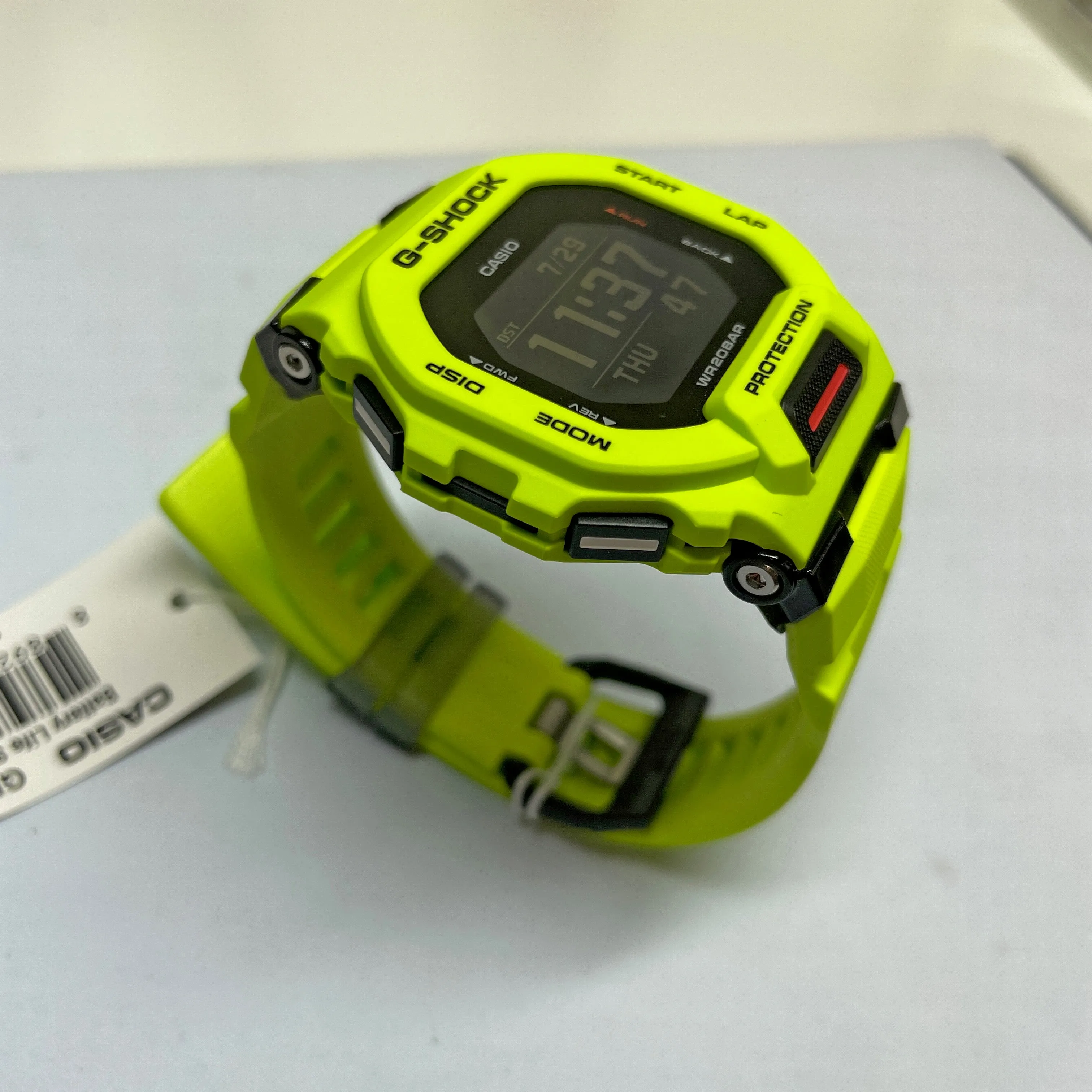 CASIO G-Shock GBD200-9 Move Watch Power Trainer Bright Yellow Bluetooth