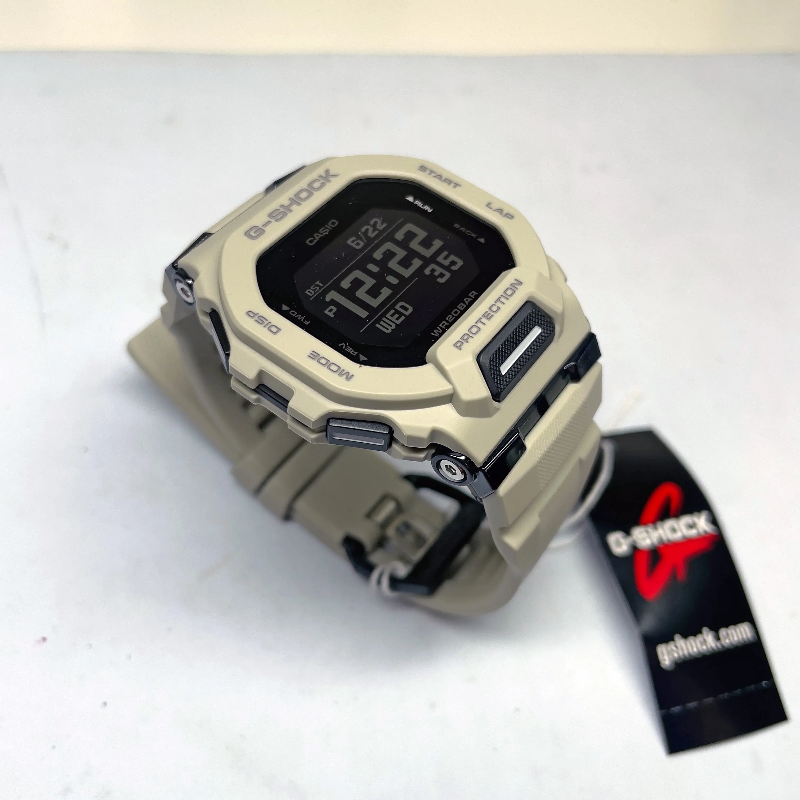 CASIO G-Shock GBD200UU-9 Utility Light Grey Watch Power Trainer Square Limited