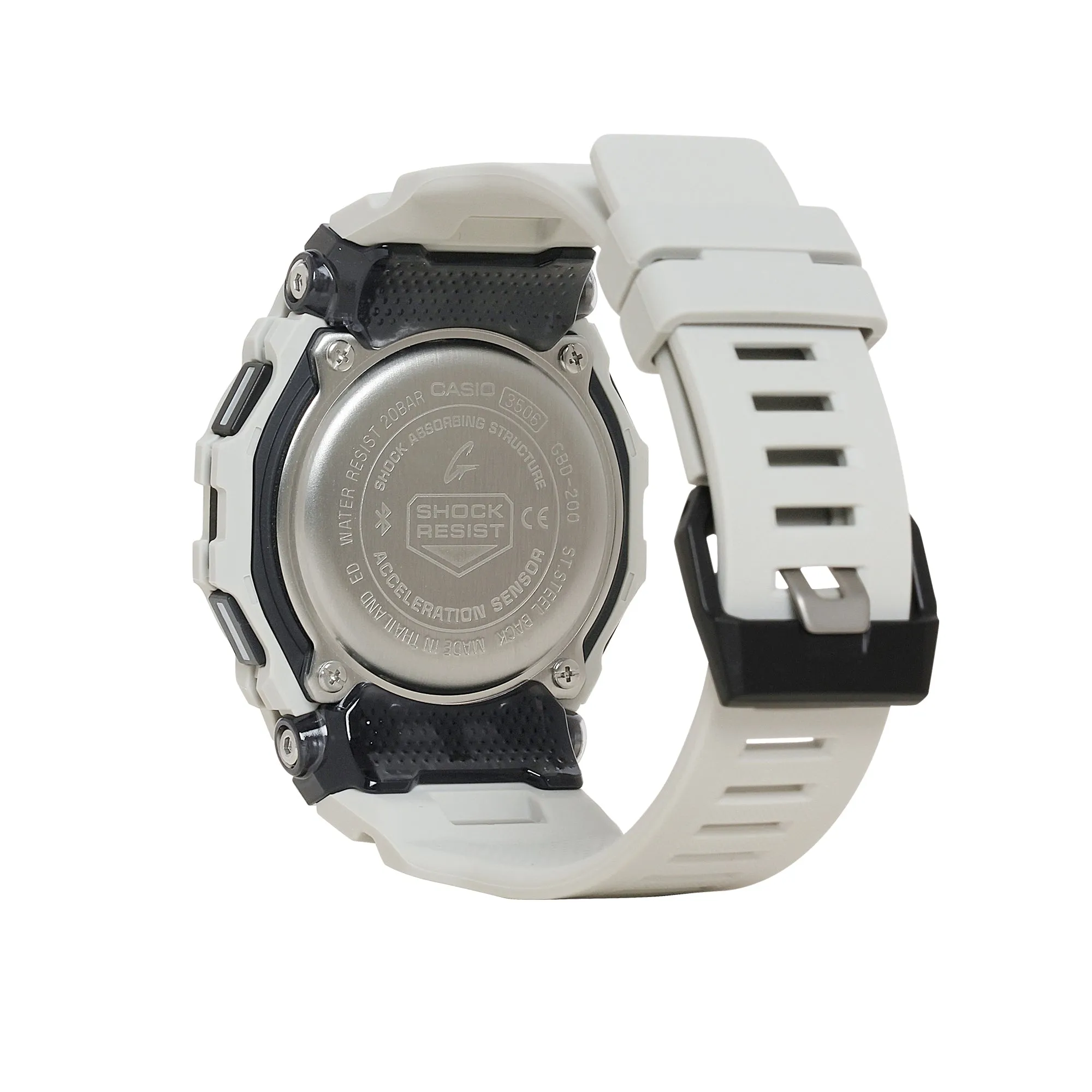 CASIO G-Shock GBD200UU-9 Utility Light Grey Watch Power Trainer Square Limited