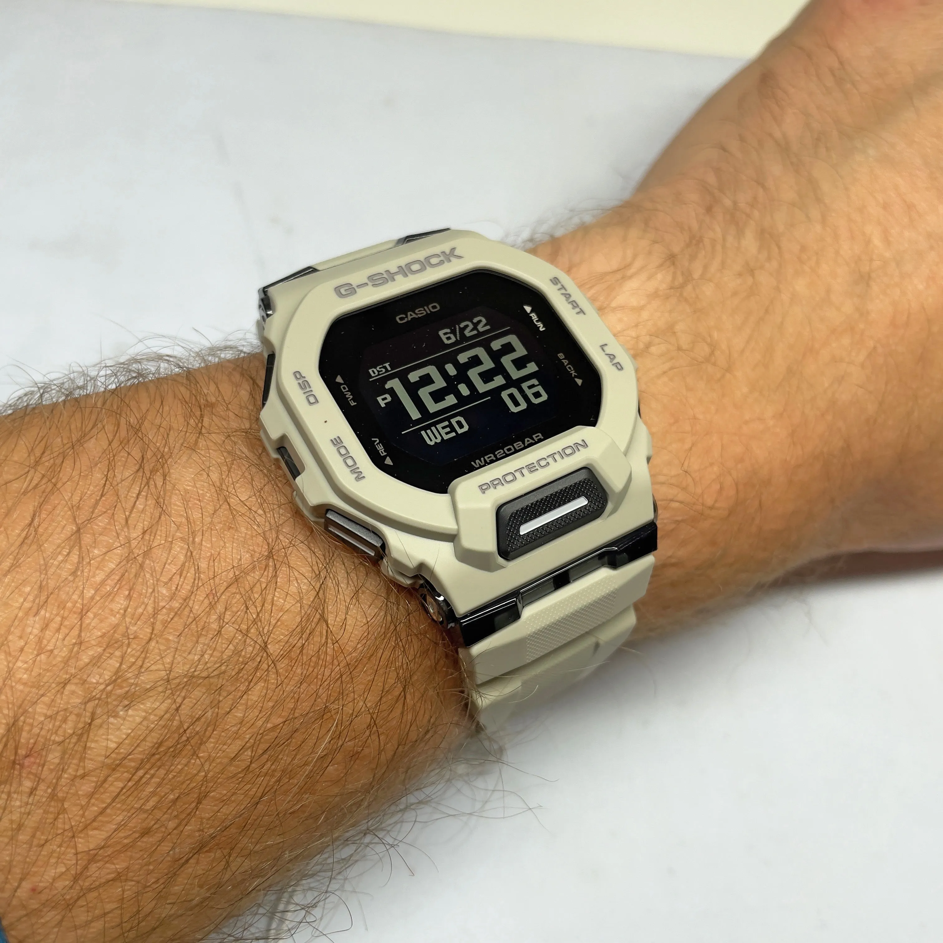 CASIO G-Shock GBD200UU-9 Utility Light Grey Watch Power Trainer Square Limited