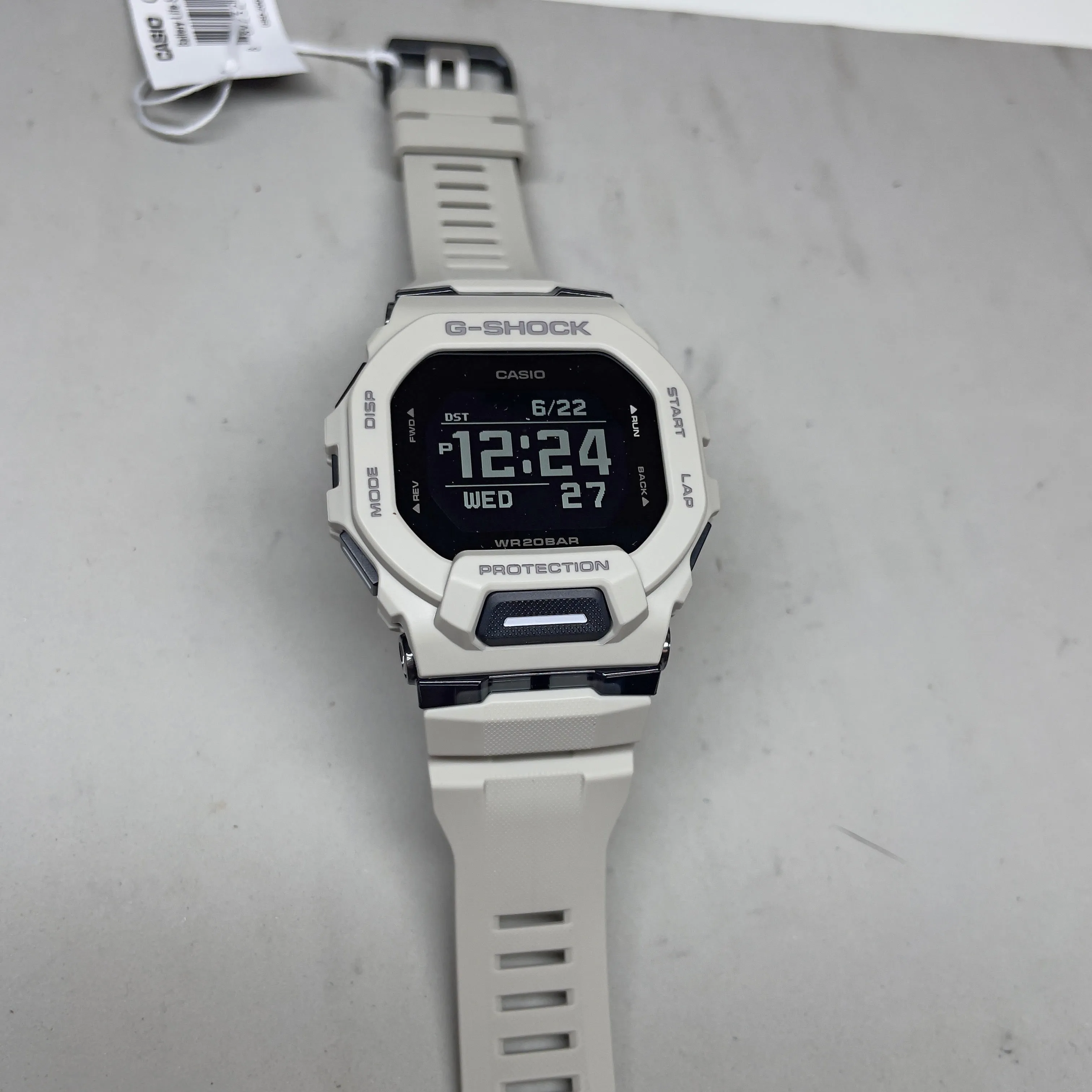 CASIO G-Shock GBD200UU-9 Utility Light Grey Watch Power Trainer Square Limited