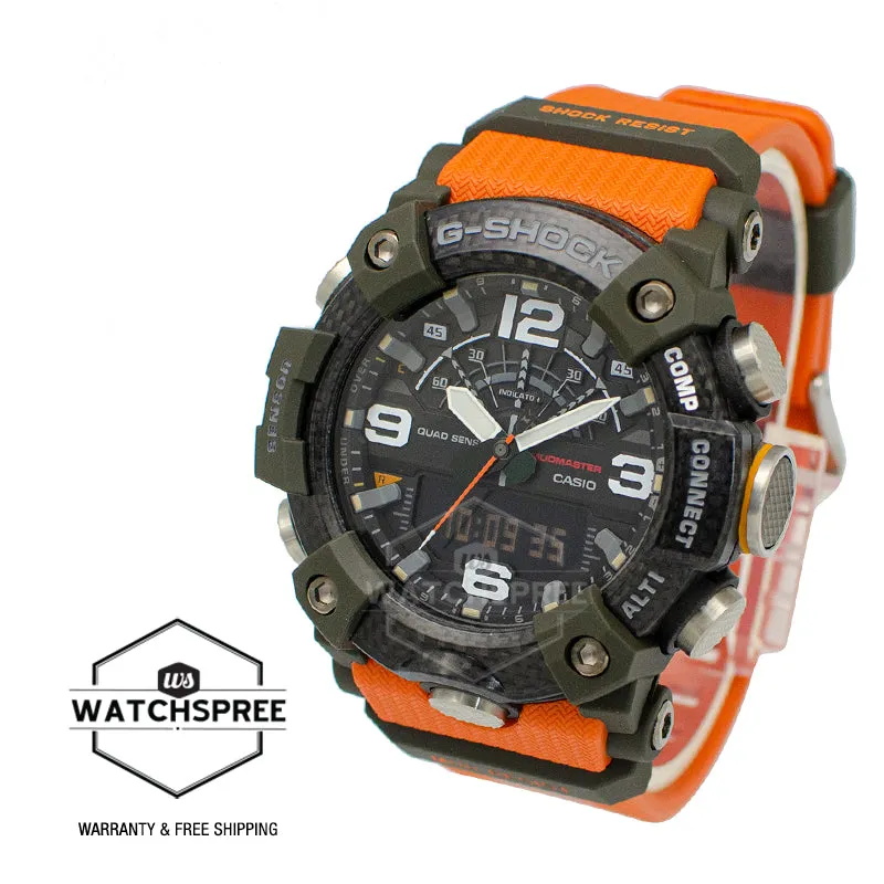 Casio G-Shock Master Of G Series Mudmaster Orange Resin Band Watch GGB100-1A9 GG-B100-1A9 (LOCAL BUYERS ONLY)