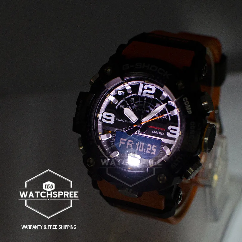 Casio G-Shock Master Of G Series Mudmaster Orange Resin Band Watch GGB100-1A9 GG-B100-1A9 (LOCAL BUYERS ONLY)