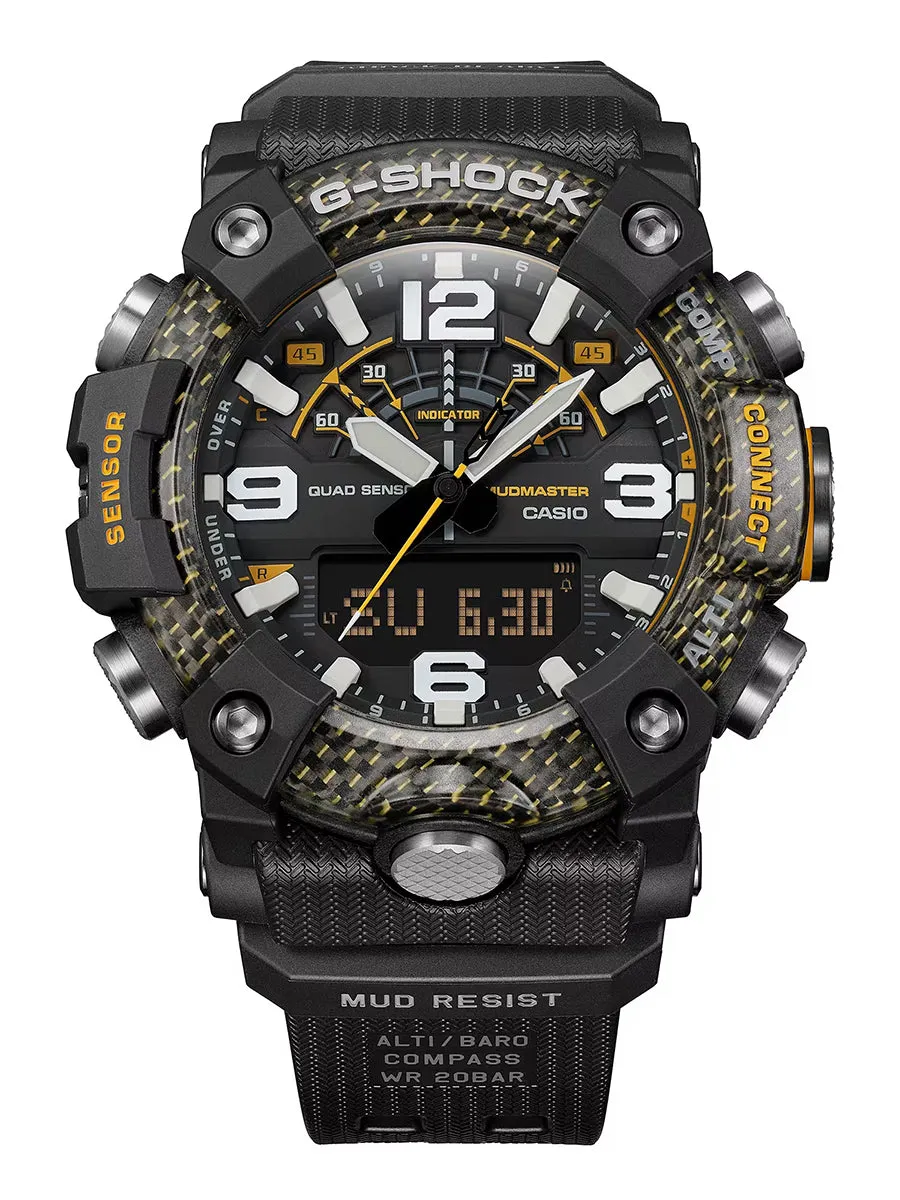 Casio G-Shock 'Master of G' Yellow Rescue Series MUDMASTER Mens Watch GGB100Y-1A