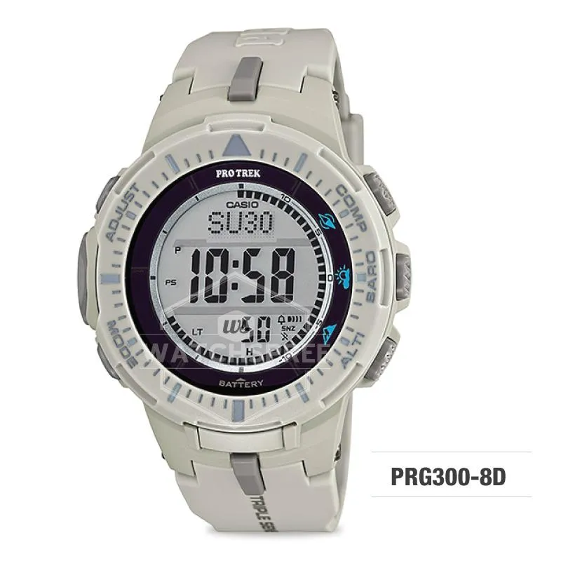 Casio Pro Trek Triple Sensor Version 3 Watch PRG300-8D