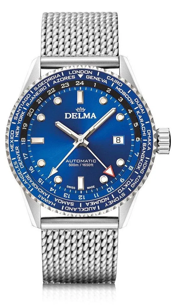 DELMA - Cayman Worldtimer Auto | 41801.710.6.041