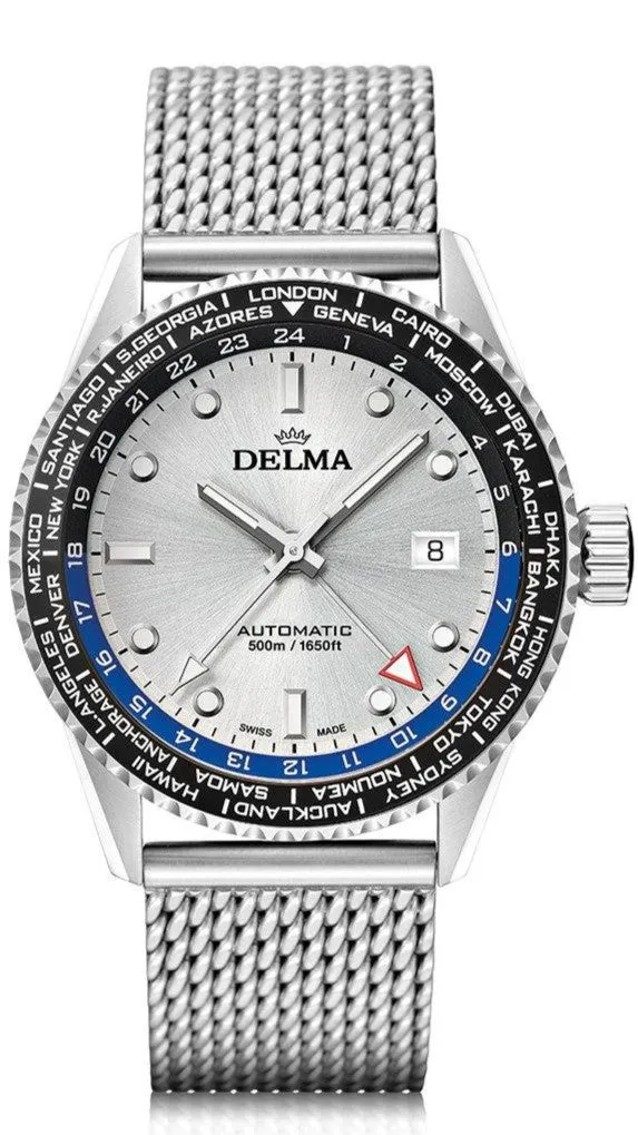 DELMA - Cayman Worldtimer Auto | 41801.710.6.061