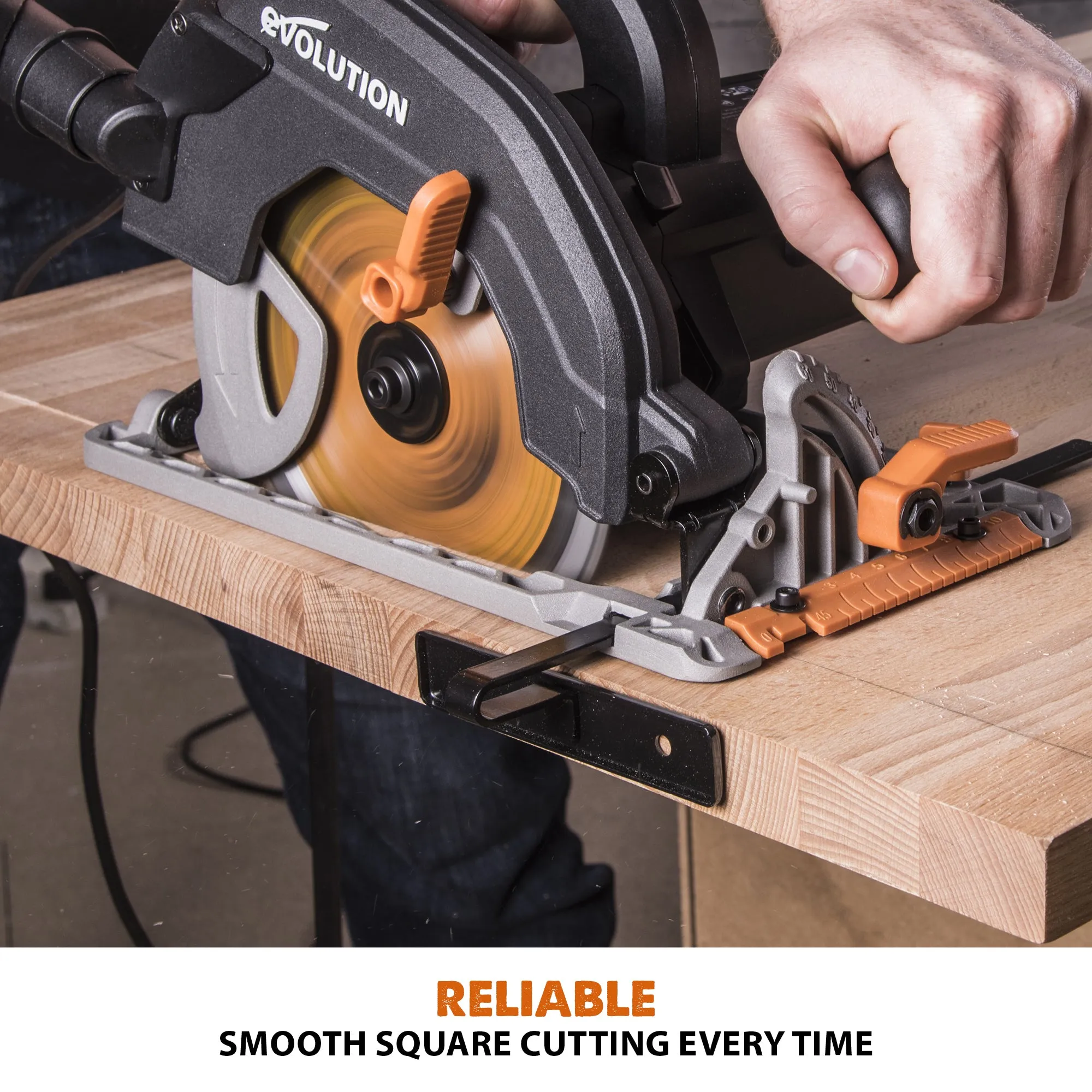 Evolution R185CCS: Multi-Material Cutting Circular Saw 7-1/4 in. Blade