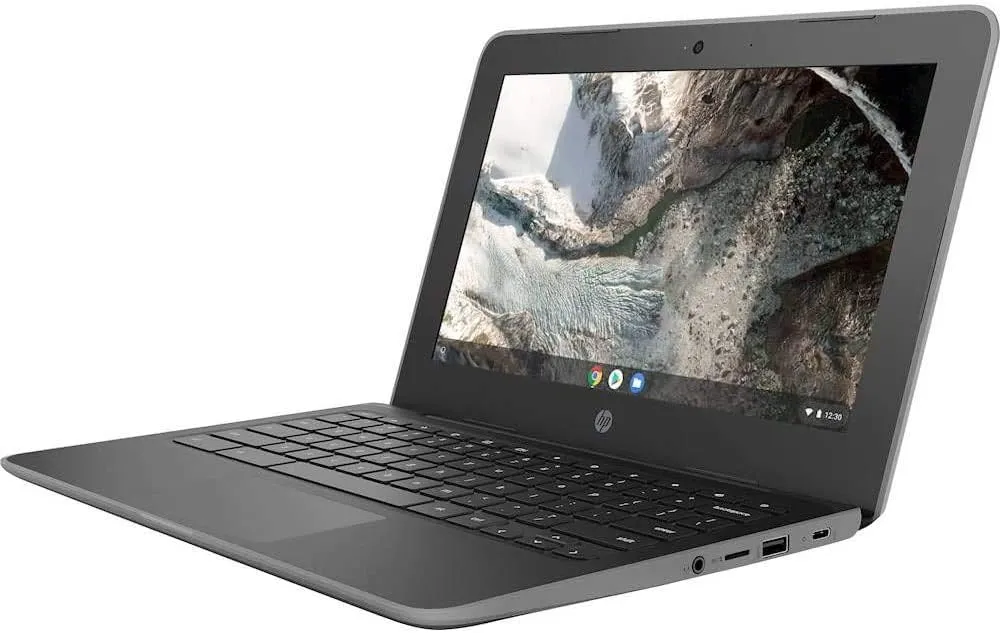 HP Chromebook 11 G7 EE 11.6" Laptop - Intel Celeron N4000 4GB RAM 16GB eMMC SSD Webcam ChromeOS AUE June 2029