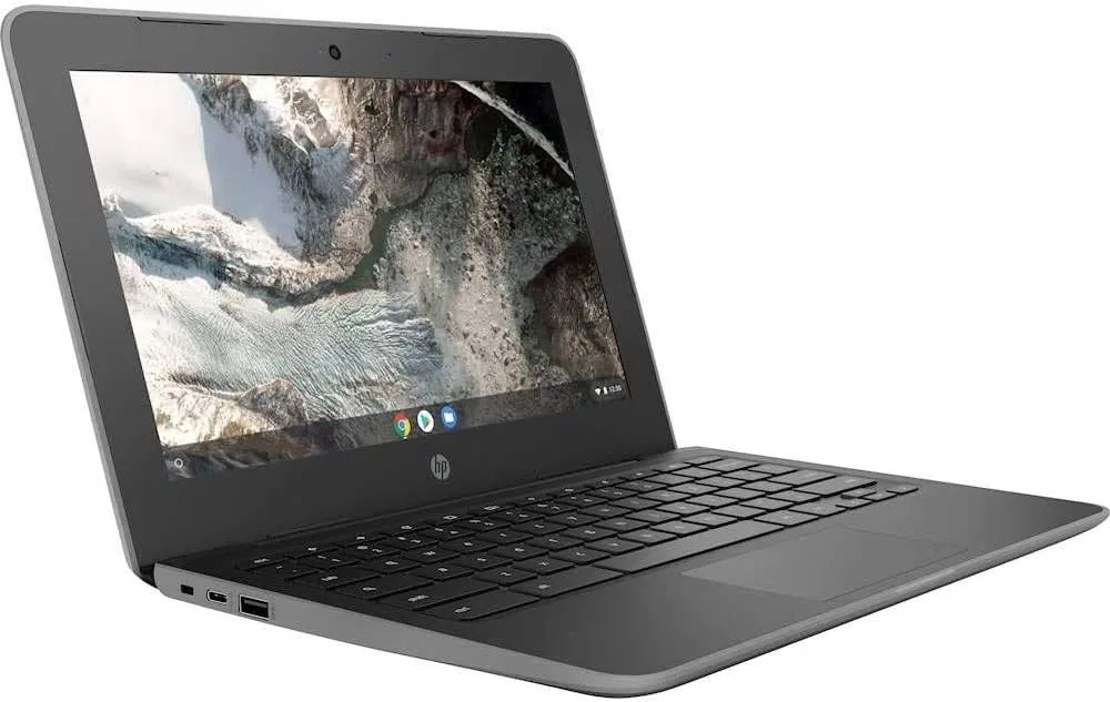 HP Chromebook 11 G7 EE 11.6" Laptop - Intel Celeron N4000 4GB RAM 16GB eMMC SSD Webcam ChromeOS AUE June 2029