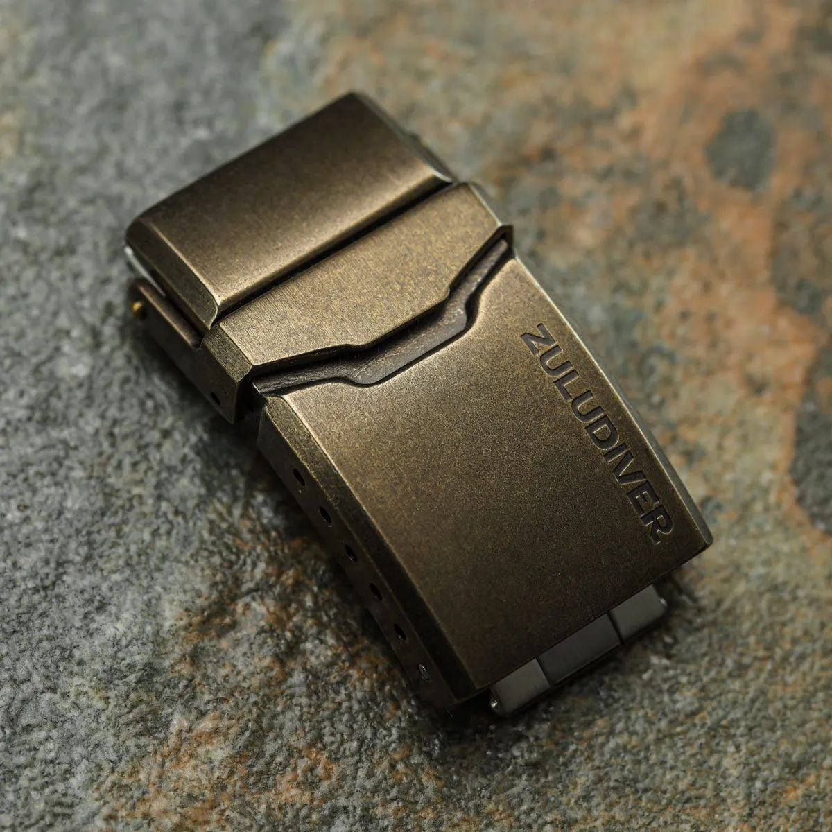 HydroLock Deployant Buckle - Antique Bronze