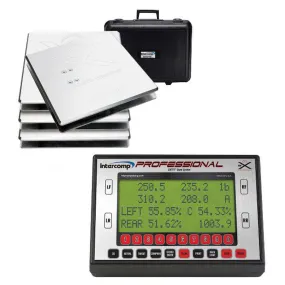 Intercomp SW777RFX Scale System - Electric - 10" Square - 1600 lb Capacity Pad - Bluetooth/Wireless - Aluminum