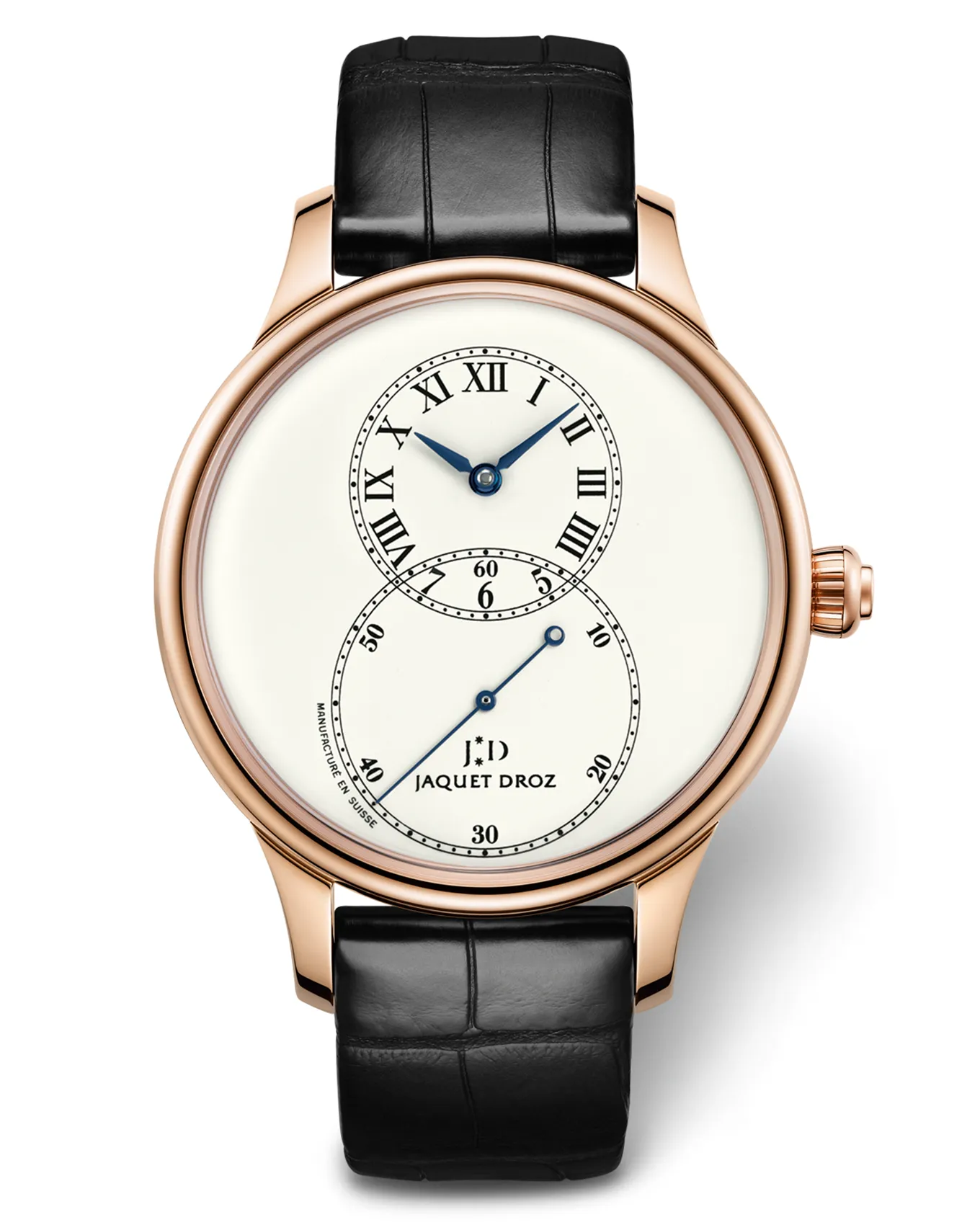 Jaquet Droz Grande Seconde 39mm Automatic Watch J014013201 - Elegant Swiss Timepiece with Distinctive Dial Design