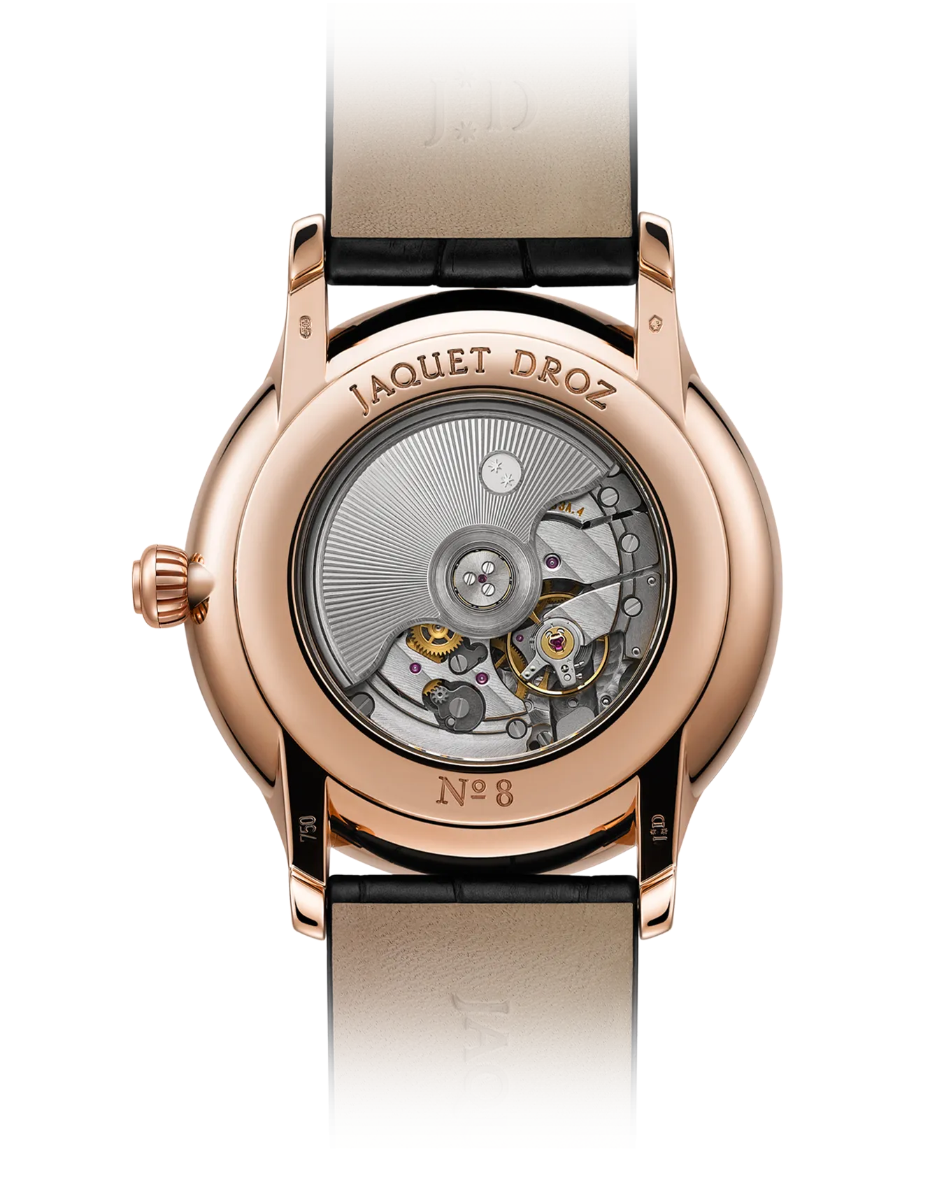 Jaquet Droz Grande Seconde 39mm Automatic Watch J014013201 - Elegant Swiss Timepiece with Distinctive Dial Design