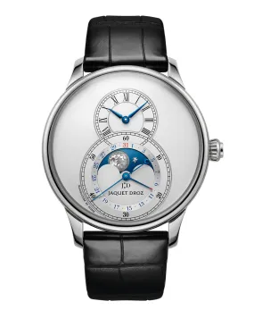 Jaquet Droz Grande Second Moon Silver 43mm J007530240