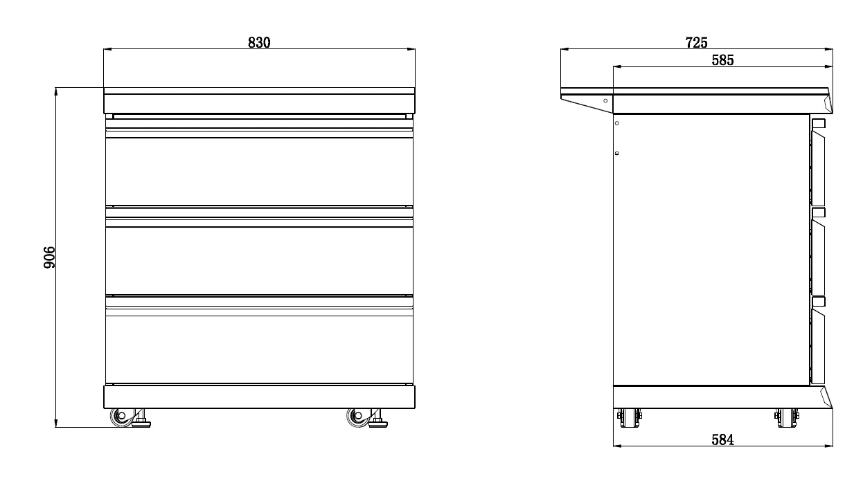 Kingsley 6-Burner Outdoor BBQ Kitchen   21” Smoker Module: Black Stainless Steel, Stone Bench, Fridge, Sink, Height Adjustable, Rotisserie with BBQ Cover