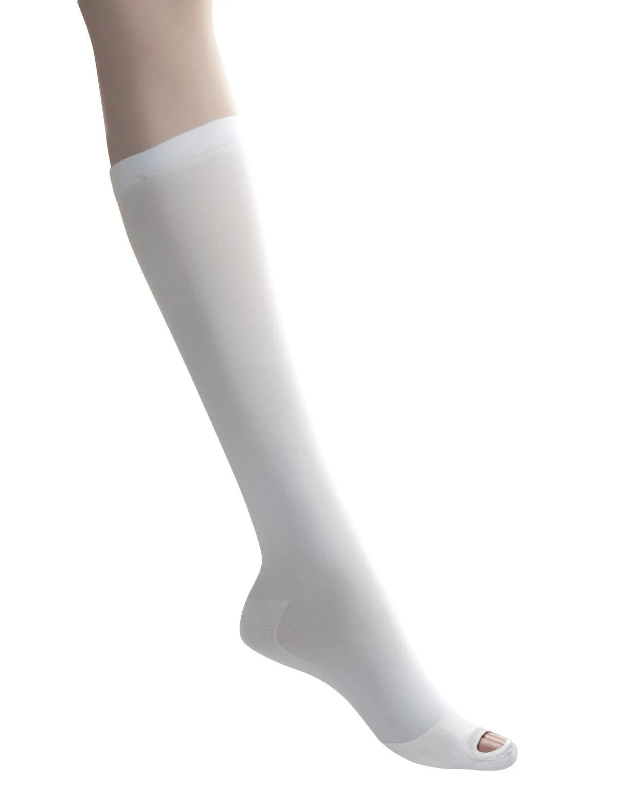 Knee-High Anti-Embolism Stockings, Medium, Long (1 pair)