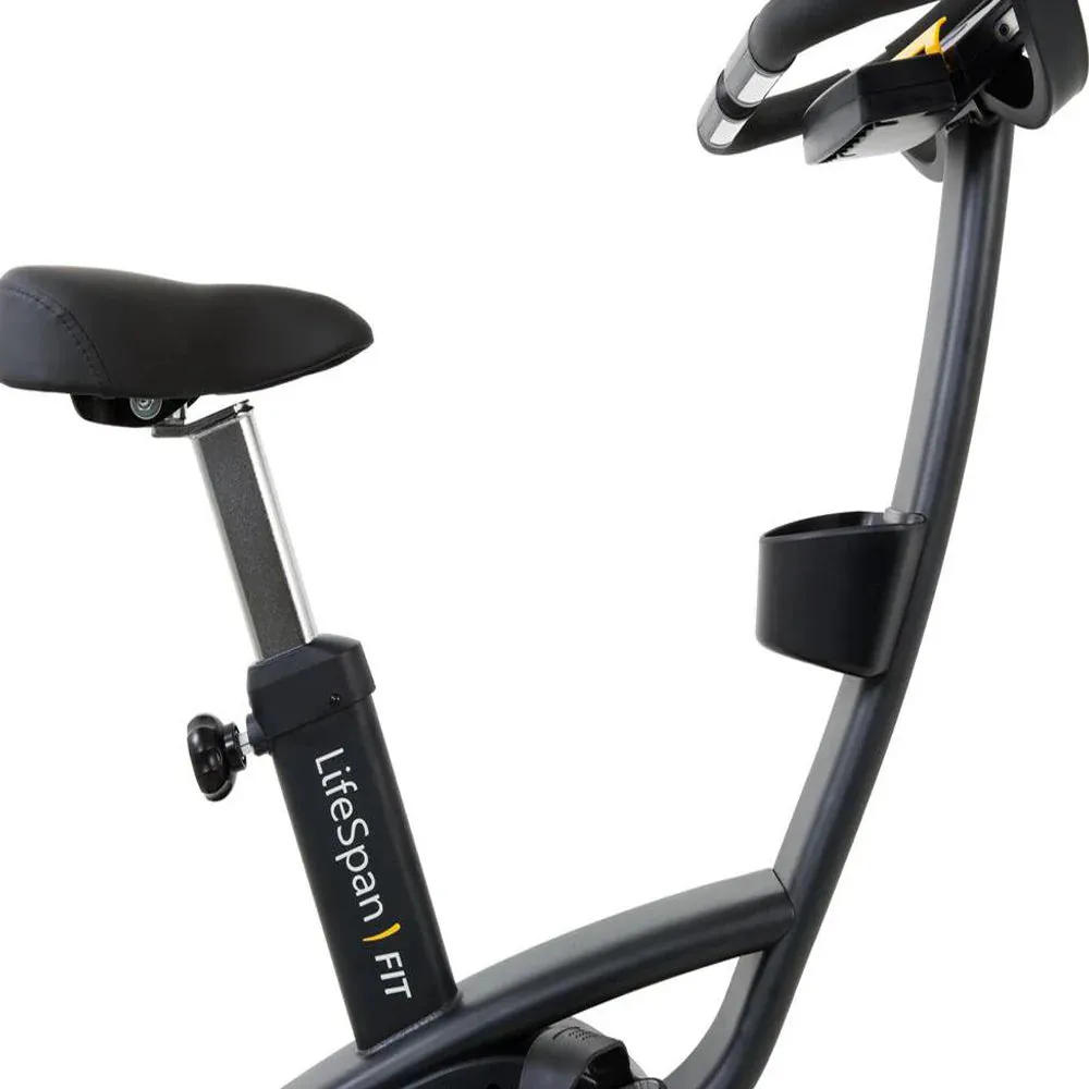 LifeSpan Fitness Light-Commercial Hometrainer Upright Bike C5i Self-Generating