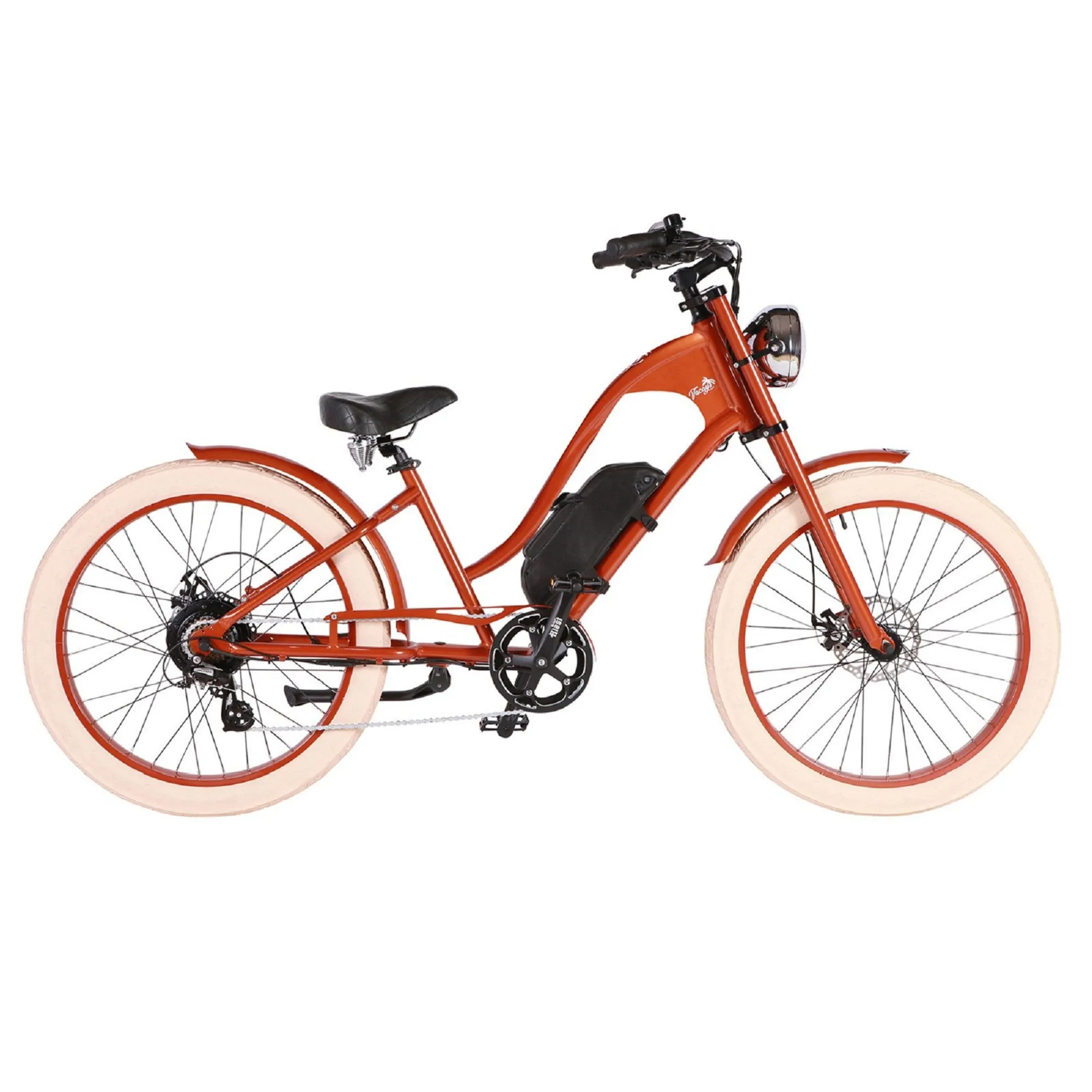 Michael Blast 500W Vacay Retro Cruiser Low Step Electric Bike