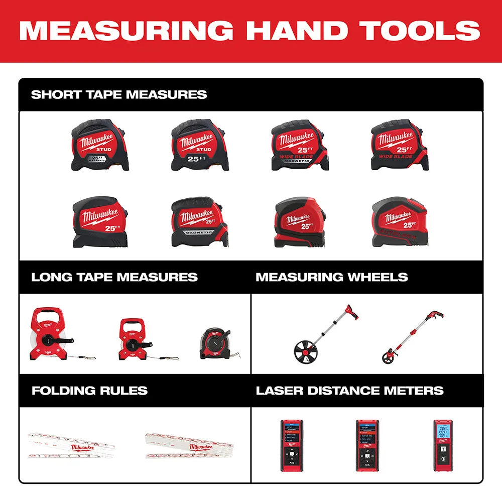 Milwaukee 48-22-0416 16' Compact Wide Blade Tape Measure