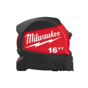 Milwaukee 48-22-0416 16FT COMPACT WIDE BLADE TAPE MEASURE