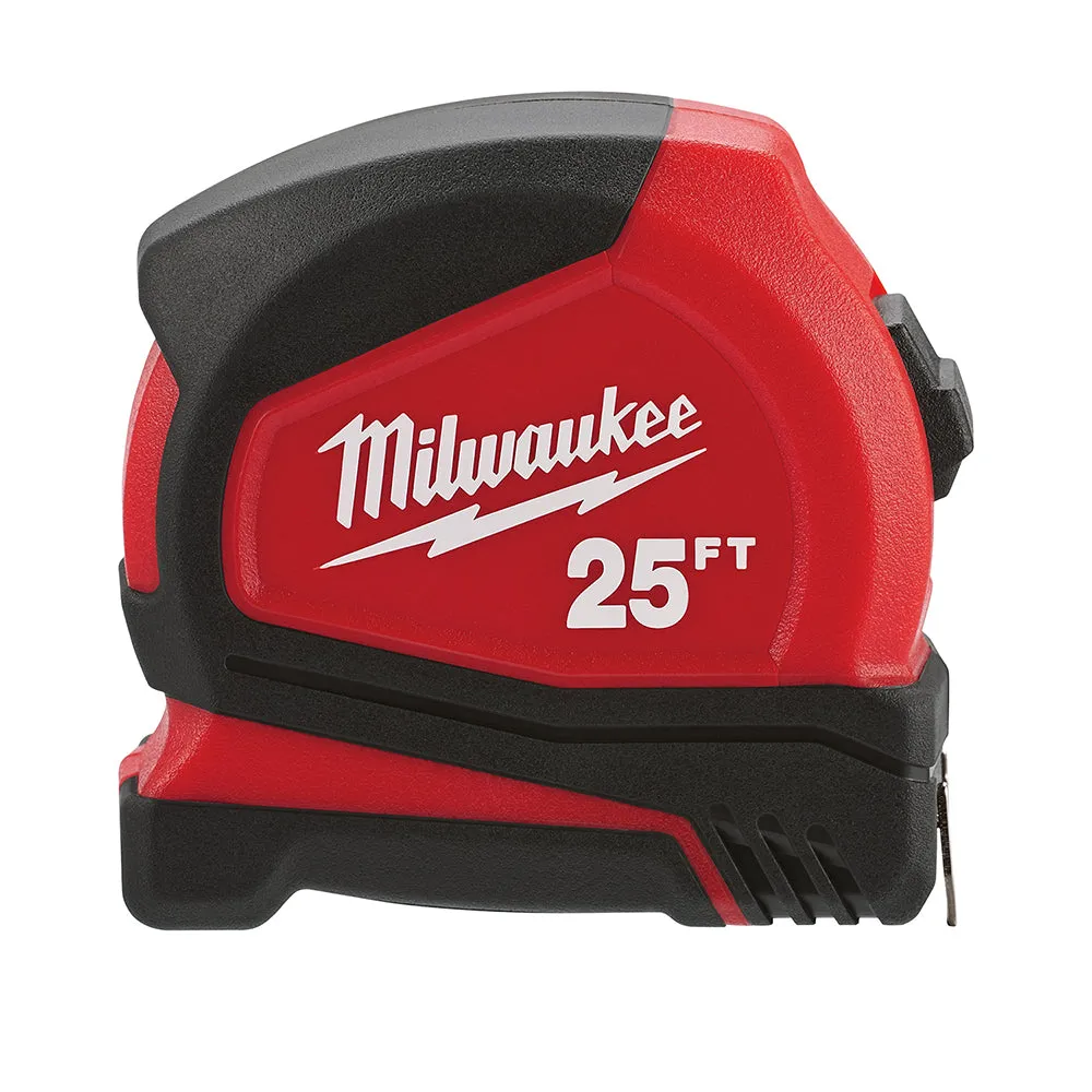 Milwaukee 48-22-6625 25 ft. Compact Tape Measure