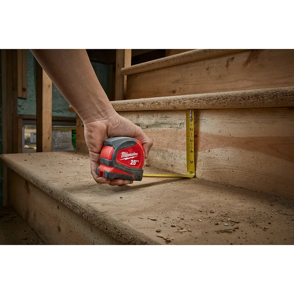 Milwaukee 48-22-6625 25 ft. Compact Tape Measure