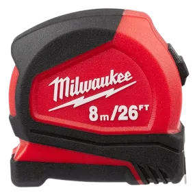 Milwaukee 48-22-6626 8m/26ft Compact Tape Measure