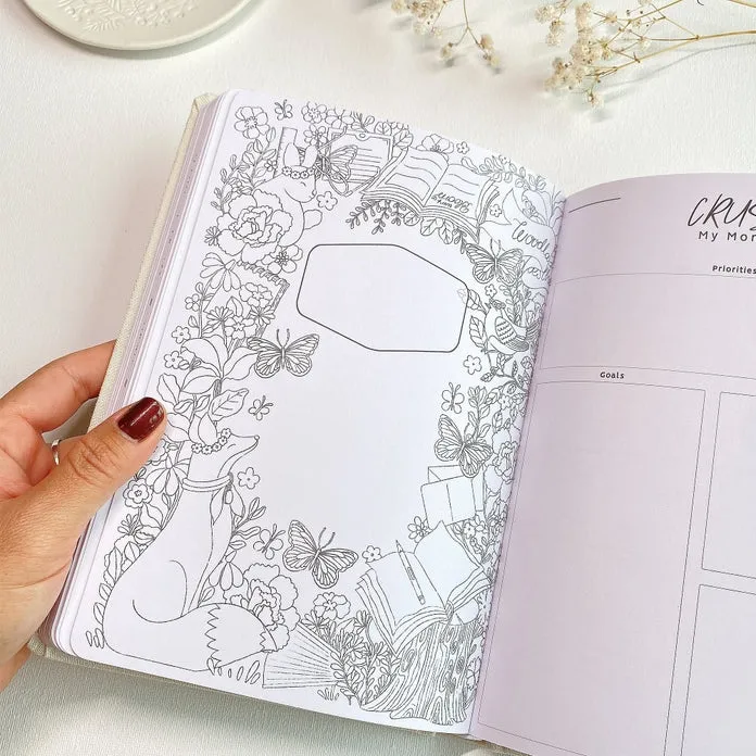 My Creative Planner - Undated | Colouring Pages, Weekly Plan