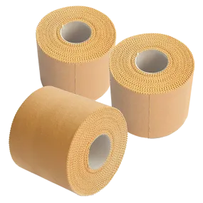 Premium Rigid Sports Strapping Tape - 3 Rolls of 50mm X 13.7M