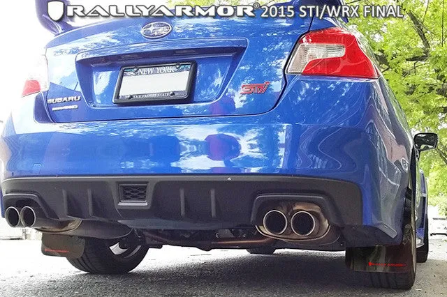 Rally Armor UR Mud Flaps 2015-2021 WRX/STI