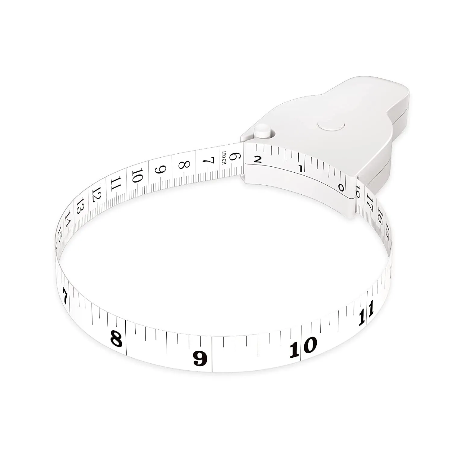 Retractable body measuring ruler automatic telescopic tape Ergonomic Design Fitness Measuring Tape for Measuring Bust Body Fat Measuring Waist Thigh