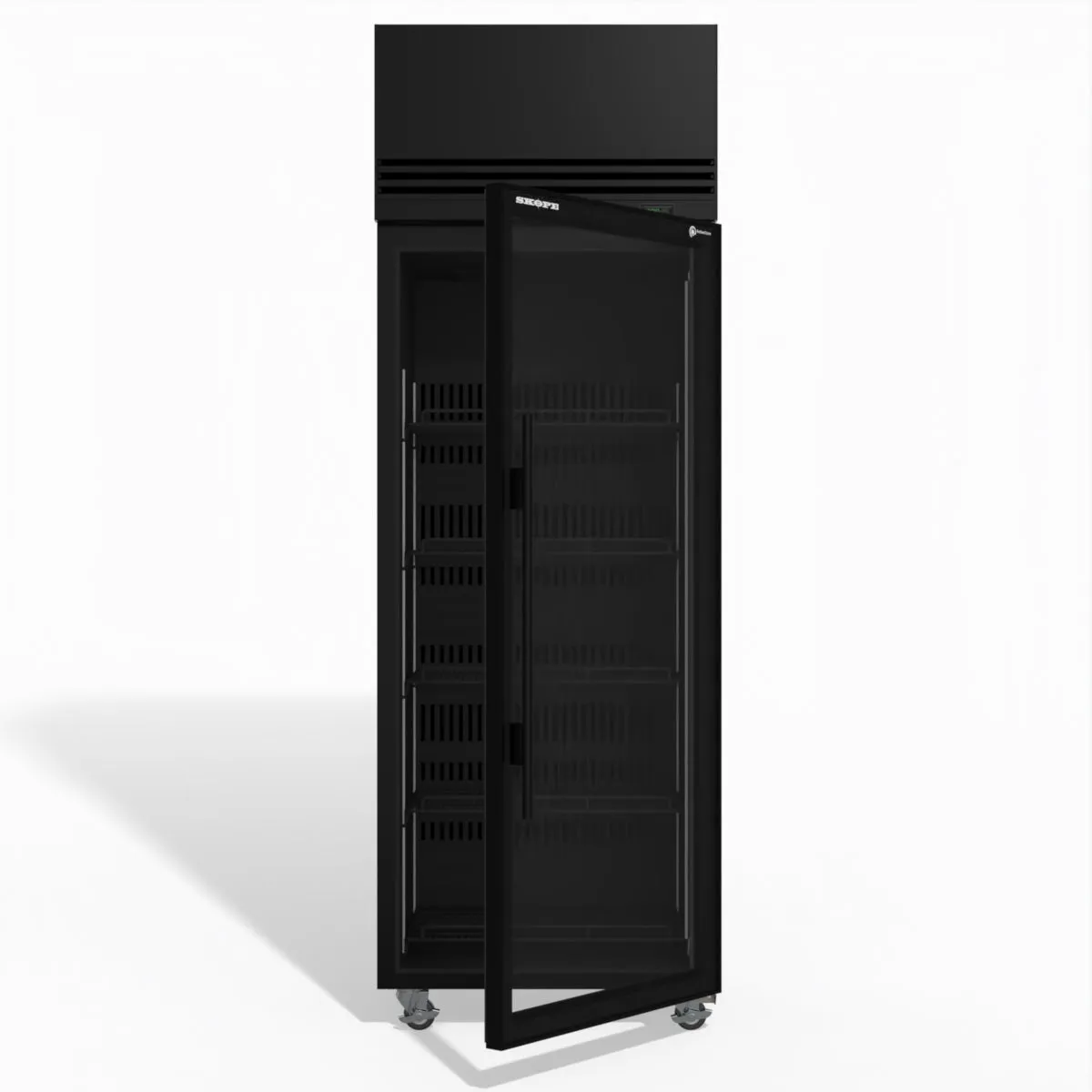 Skope SKFT650N-A 1 Glass Door Upright Display or Storage Freezer