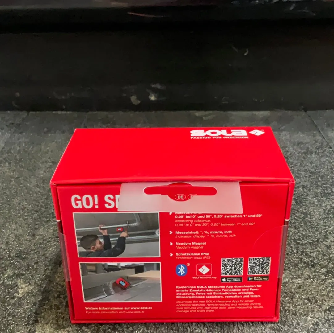 Sola LSGOMDS GO Smart Digital Magnetic Level