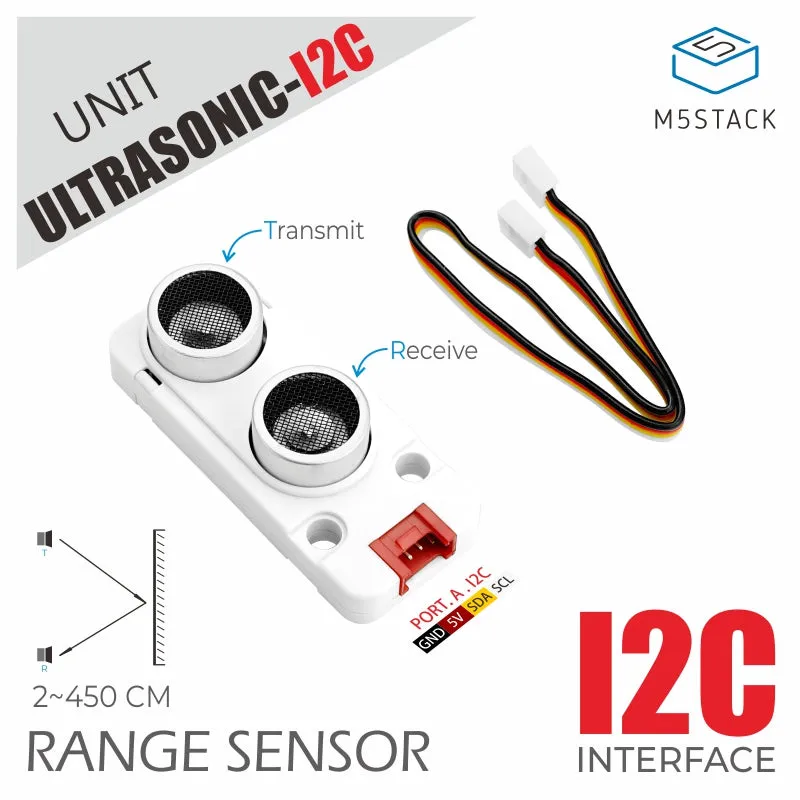 Ultrasonic Distance Unit I2C (RCWL-9620)